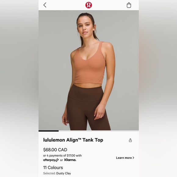Lululemon Align Tank Top - Picture 5 of 5